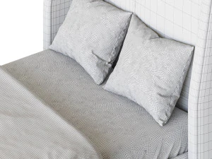 Laura Bed 3D Model