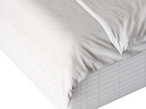 Laura Bed Modèle 3D
