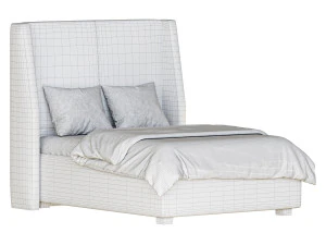 Laura Bed 3D Model