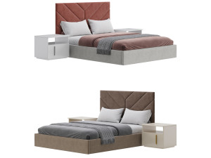 Leir bed 3D Модель