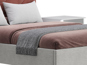 Leir bed 3D Model