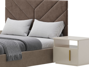 Leir bed 3D Model