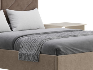 Leir bed 3D Model