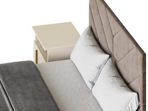 Leir bed 3D Model