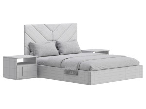 Leir bed 3D Model