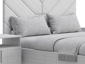 Leir bed 3D Model