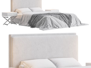 Lennon Bed in Nomad 3D 模型