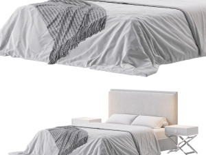 Lennon Bed in Nomad 3D 模型