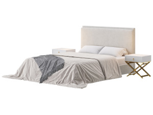 Lennon Bed in Nomad 3D 模型