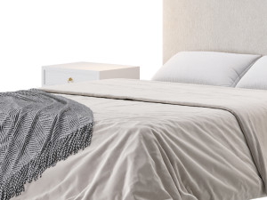 Lennon Bed in Nomad 3D 模型