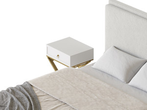 Lennon Bed in Nomad 3D 模型