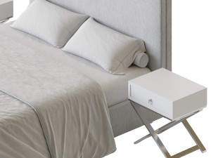 Lennon Bed in Nomad 3D 模型