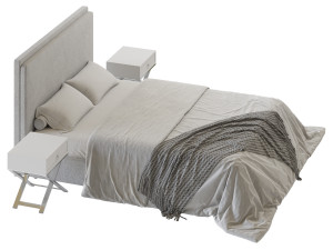 Lennon Bed in Nomad 3D 模型