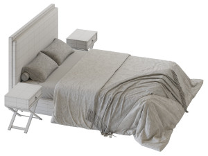 Lennon Bed in Nomad 3D 模型