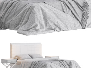 Lennon Bed in Nomad 3D 模型