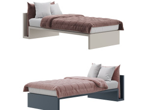 Letto Lagolinea Lago bed 3D Model
