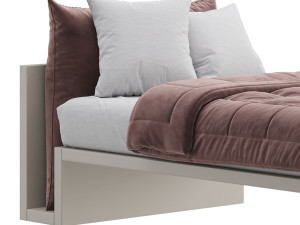 Letto Lagolinea Lago bed Model 3D
