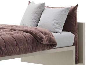 Letto Lagolinea Lago bed 3D Model