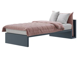 Letto Lagolinea Lago bed 3D Model