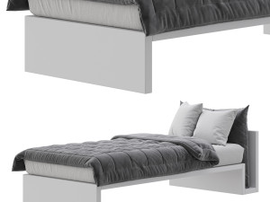 Letto Lagolinea Lago bed Model 3D