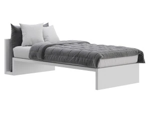 Letto Lagolinea Lago bed 3D Model