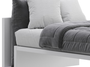 Letto Lagolinea Lago bed Model 3D