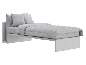 Letto Lagolinea Lago bed Model 3D