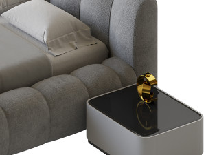 LILY bed 3D 모델