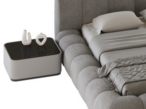 LILY bed 3D 모델