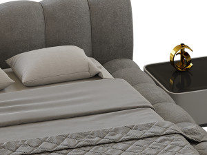 LILY bed 3D 모델