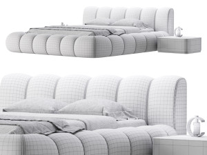 LILY bed 3D 모델