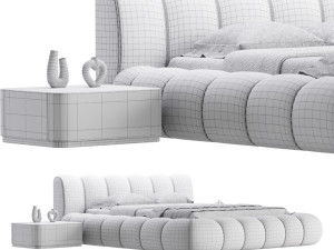 LILY bed 3D 모델