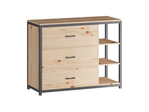 Gabinete tipo loft Modelo 3D