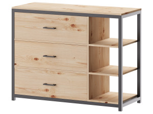 Loft Cabinet 3D 모델