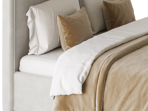 Lucas bed 3Dモデル