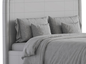 Lucas bed 3Dモデル