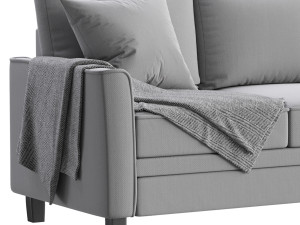 Mainstays Auden Classic Modern sofa 3D Model