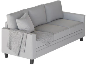 Mainstays Auden Classic Modern sofa 3D Model