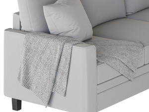 Mainstays Auden Classic Modern sofa 3D Model