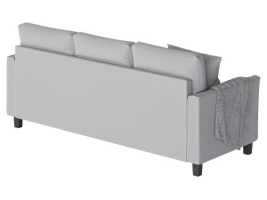 Mainstays Auden Classic Modern sofa 3D Model