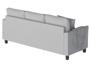Mainstays Auden Classic Modern sofa 3D Model
