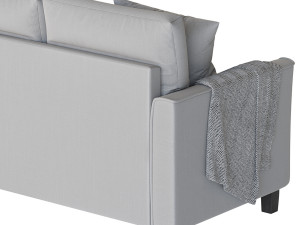 Mainstays Auden Classic Modern sofa 3D Model