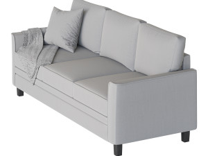 Mainstays Auden Classic Modern sofa 3D Model