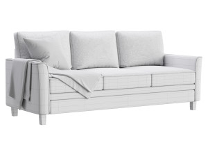 Mainstays Auden Classic Modern sofa 3D Model