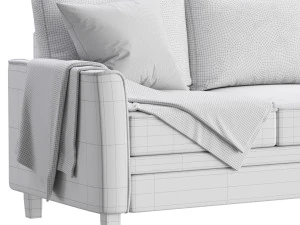 Mainstays Auden Classic Modern sofa 3D Model