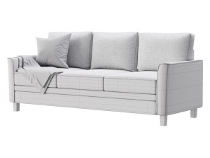 Mainstays Auden Classic Modern sofa 3D Model