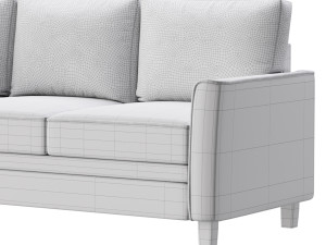 Mainstays Auden Classic Modern sofa 3D Model