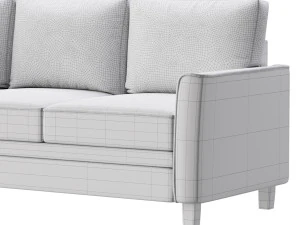 Mainstays Auden Classic Modern sofa 3D Model
