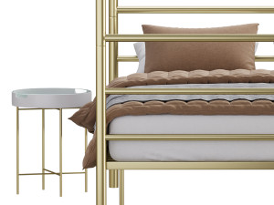 Mainstays Metal Canopy bed Modelo 3D
