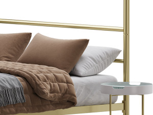 Mainstays Metal Canopy bed Modelo 3D